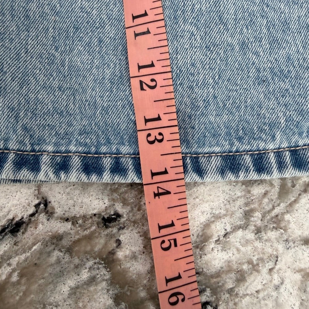 New Hollister Curvy Low-rise Denim Jean Mini Skirt Stretch Size 20 NWT - Picture 11 of 12